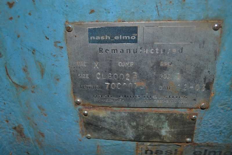NASH CL6002G VACUUM PUMP IRON INTERNAL GEAR DRIVE - MISCELLANEOUS