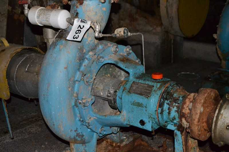 ALLIS CHALMERS PWO 10X8X17 4200GPM STAINLESS CENTRIFUGAL PUMP 100FT HEAD - MISCELLANEOUS