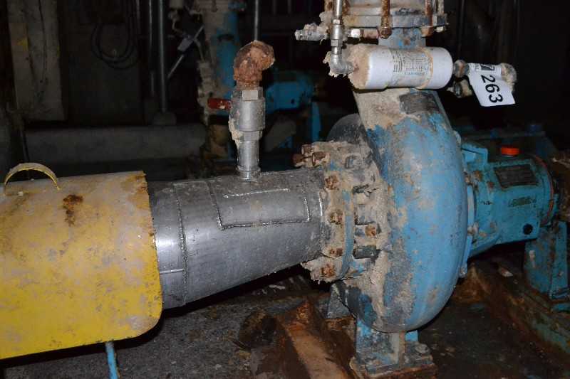 ALLIS CHALMERS PWO 10X8X17 4200GPM STAINLESS CENTRIFUGAL PUMP 100FT HEAD - MISCELLANEOUS