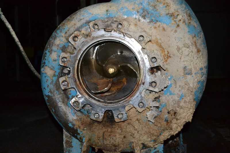 ALLIS CHALMERS PWO 10X8X17 4200GPM STAINLESS CENTRIFUGAL PUMP 100FT HEAD - MISCELLANEOUS