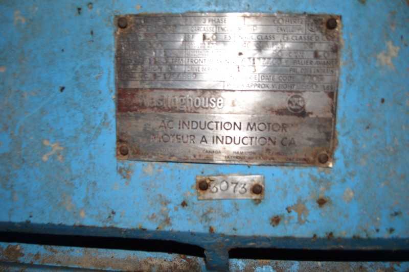 WESTINGHOUSE HSA AC MOTOR 350HP 2300V A509E 1183RPM - MISCELLANEOUS