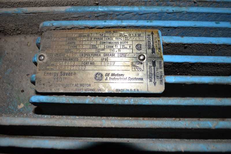 GE AC MOTOR 200HP 575V 447T 1785RPM - MISCELLANEOUS