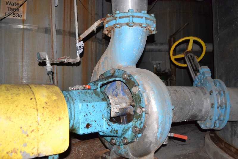 ALLIS CHALMERS POW 12X10-17 STAINLESS CENTRIFUGAL PUMP 6400GPM 85FT HEAD - MISCELLANEOUS