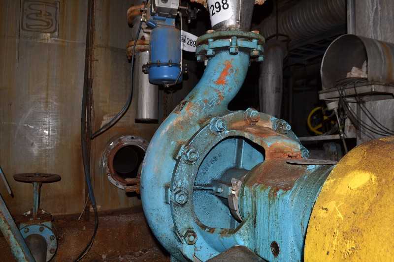 ALLIS CHALMERS PWO 8X5X17 STAINLESS CENTRIFUGAL PUMP 1600GPM 140FT - MISCELLANEOUS
