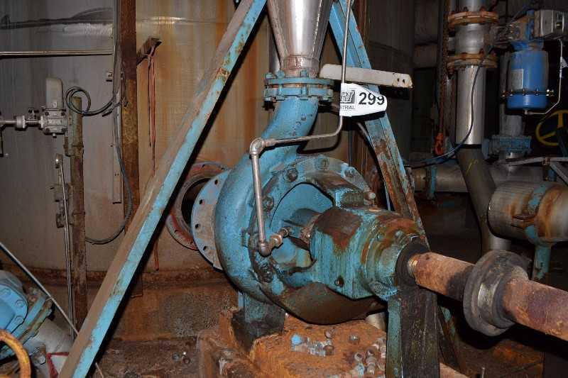 ALLIS CHALMERS PWO 8X5X17 STAINLESS CENTRIFUGAL PUMP 1600GPM 65FT - MISCELLANEOUS
