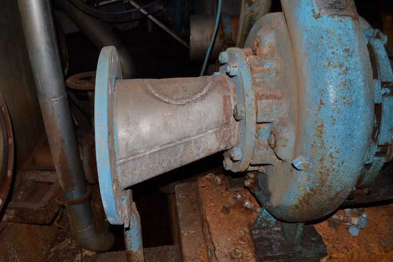 ALLIS CHALMERS PWO 8X5X17 STAINLESS CENTRIFUGAL PUMP 1600GPM 65FT - MISCELLANEOUS