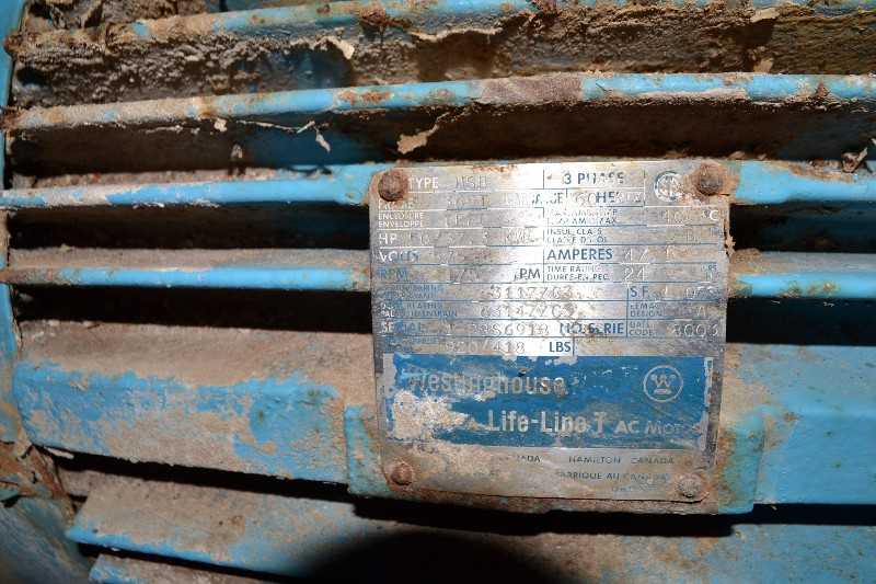 WESTINGHOUSE HSB AC MOTOR 50HP 575V 365T 1175RPM - MISCELLANEOUS