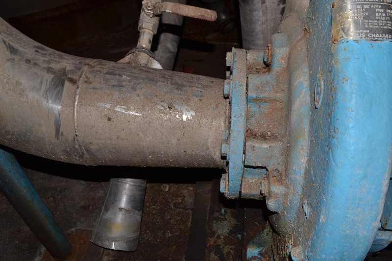 ALLIS CHALMERS PWO 8X4-17 STAINLESS CENTRIFUGAL PUMP 1200GPM 250FT HEAD - MISCELLANEOUS