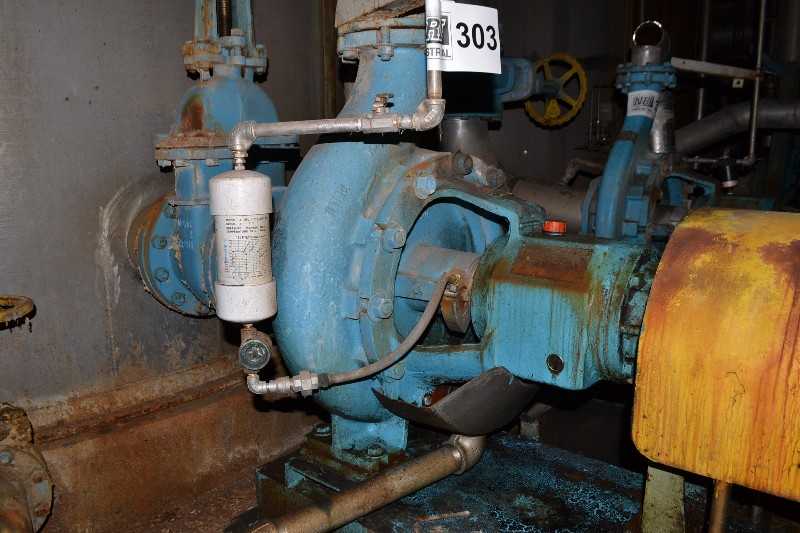 ALLIS CHALMERS PWO 8X6X17 STAINLESS CENTRIFUGAL PUMP 2100GPM 1750RPM - MISCELLANEOUS
