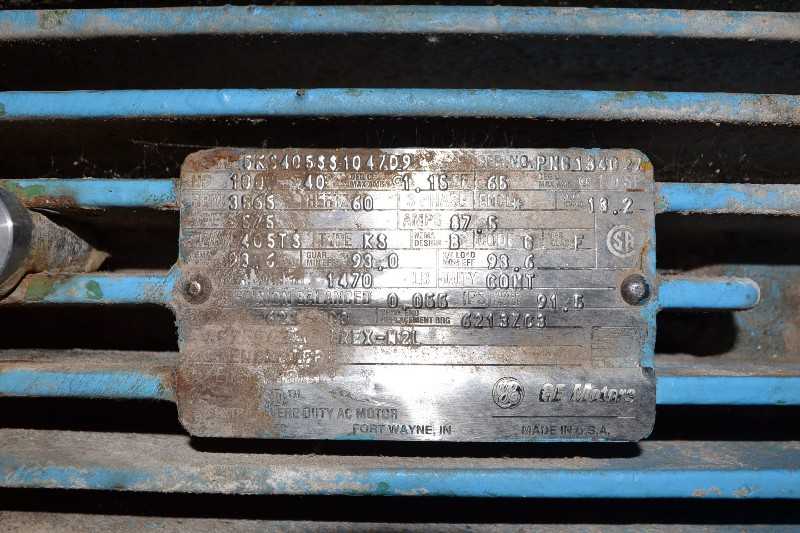 GE 5KS405SS1047D9 AC MOTOR 100HP 405TS 575V 3565RPM - MISCELLANEOUS