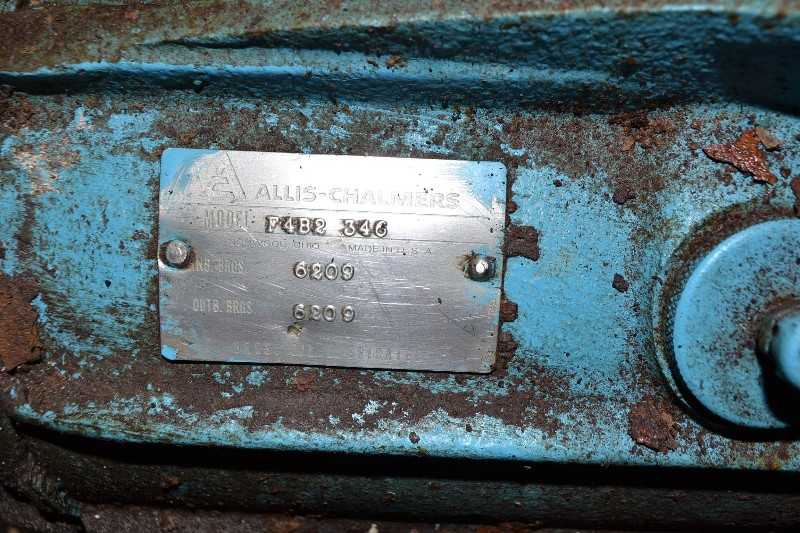 ALLIS CHALMERS F4B2 346 STAINLESS CENTRIFUGAL PUMP 1.5X3 - MISCELLANEOUS