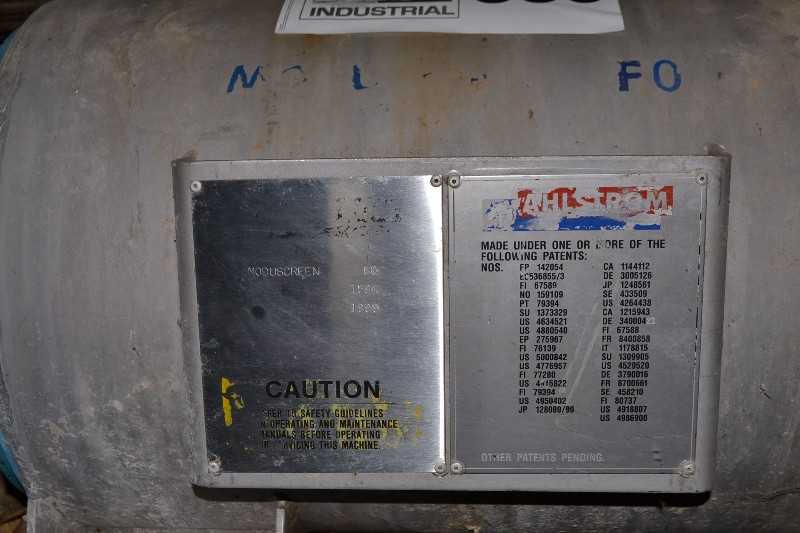 AHLSTROM MODUSCREEN F0 1594 1999 STAINLESS PRESSURE SCREEN - MISCELLANEOUS