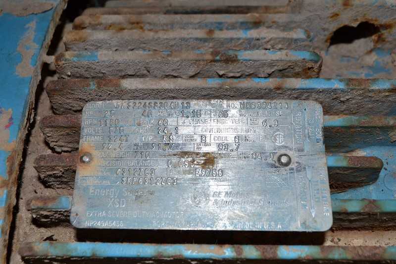 GE 5KS324SS304D13 AC MOTOR 25HP 324T 575V 1180RPM - MISCELLANEOUS