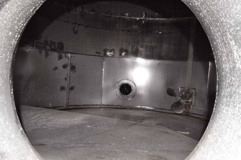TMP PUMP CHEST #1 STAINLESS 82,000L TANK WITH KNIFE GATE VALVES - MISCELLANEOUS