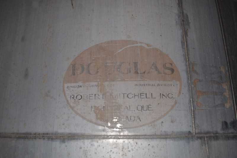 DOUGLAS STAINLESS STORAGE TANK APPROX 12X30FT WITH KNIFE GATE VALVES AND FOXBORO LIQUID LEVEL TRANSMITTERS - MISCELLANEOUS