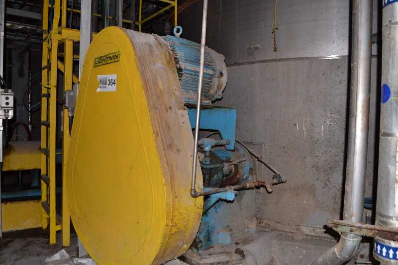 LIGHTNIN 3-VS-75 AGITATOR 347RPM WITH WESTINGHOUSE 75HP AC MOTOR - MISCELLANEOUS