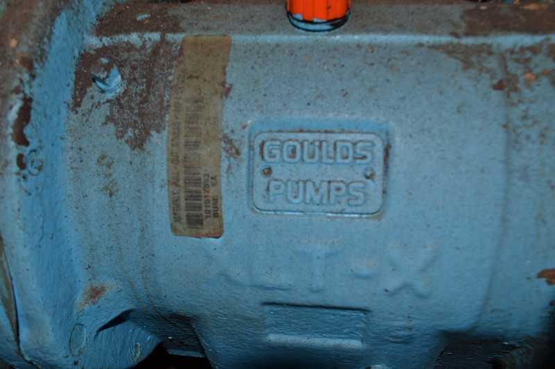 GOULDS 3196 XLT-X 8X10-17 STAINLESS CENTRIFUGAL PUMP 2900GPM 85FT - MISCELLANEOUS