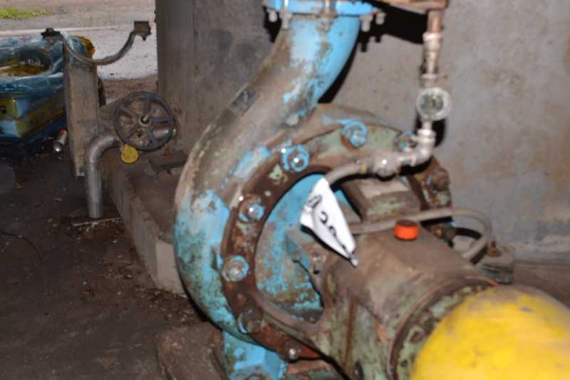 ALLIS CHALMERS PWO 8X5X17 STAINLESS CENTRIFUGAL PUMP 1300GPM 50FT HEAD - MISCELLANEOUS