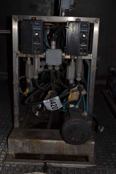 STAINLESS SEEPEX GEAR PUMP, PENTA DC DRIVES, GE 1/2HP 90V DC MOTOR, ENDRESS HAUSER PROMAG-N FLOW METER - MISCELLANEOUS