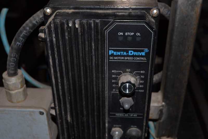 STAINLESS SEEPEX GEAR PUMP, PENTA DC DRIVES, GE 1/2HP 90V DC MOTOR, ENDRESS HAUSER PROMAG-N FLOW METER - MISCELLANEOUS