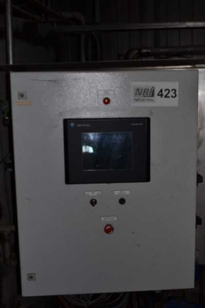 ALLEN BRADLEY PANELVIEW 1000 2711-T10G9, MICROLOGIX 1500 PLC/CONTROLLER, WITH CABINET - MISCELLANEOUS