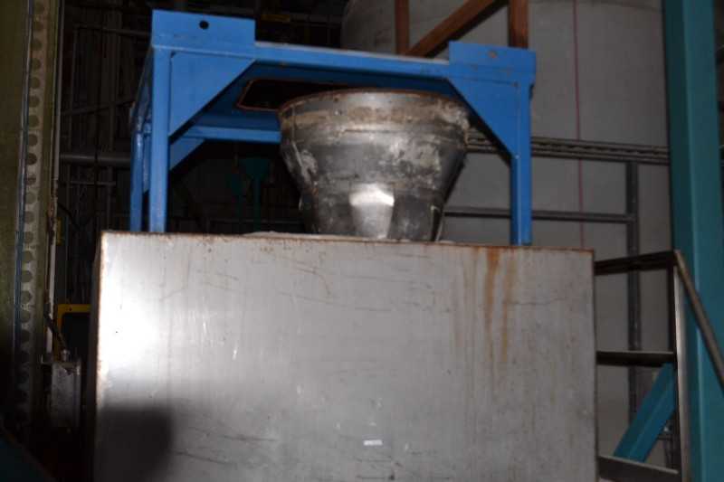 UNLOADING STATION/HOPPER, SCREW CONVEYOR WITH SEW GEAR MOTOR, ELECTRICAL CONTROL CABINET - MISCELLANEOUS