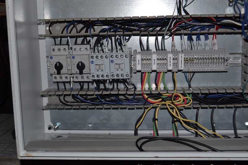 UNLOADING STATION/HOPPER, SCREW CONVEYOR WITH SEW GEAR MOTOR, ELECTRICAL CONTROL CABINET - MISCELLANEOUS
