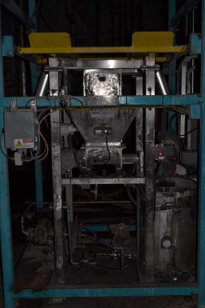CHEM SYSTEMS BAG UNLOADING AND MIXING STATION - VIBCO VIBRATORS, MIXER, WAUKESHA LOBE PUMP, POWERFLEX 70 DRIVE - MISCELLANEOUS