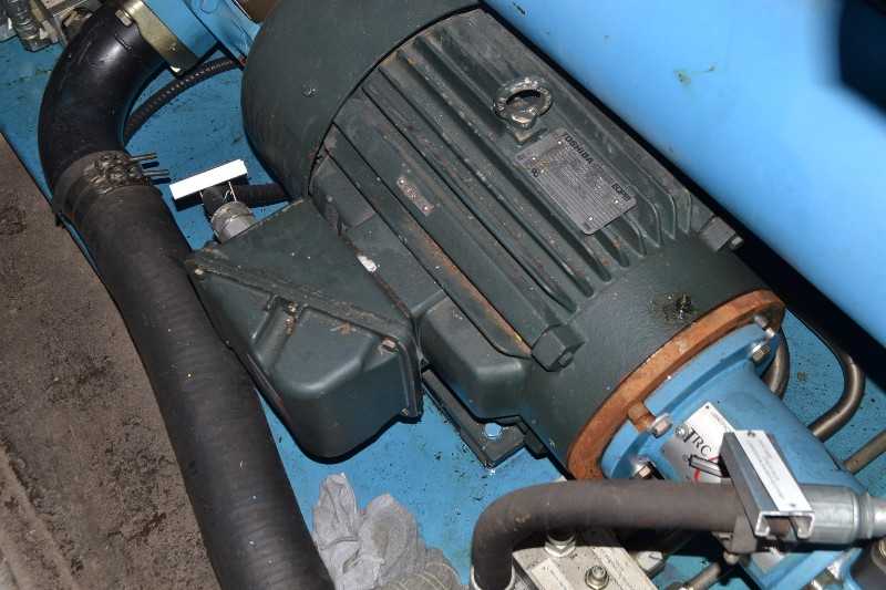 HYDRAULIC SYSTEM WITH DENISON PUMPS, VALVES, TOSHIBA 25HP MOTORS, AMERICAN INDUSTRIAL HEAT EXCHANGERS, RESERVOIR, FILTERS - MISCELLANEOUS