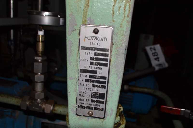 HYDRAULIC POWER UNIT WITH VICKERS 35V30A PUMPS, VICKERS VALVES, GE 5HP MOTORS, HEAT EXCHANGER, FOXBORO CONTROL VALVES - MISCELLANEOUS