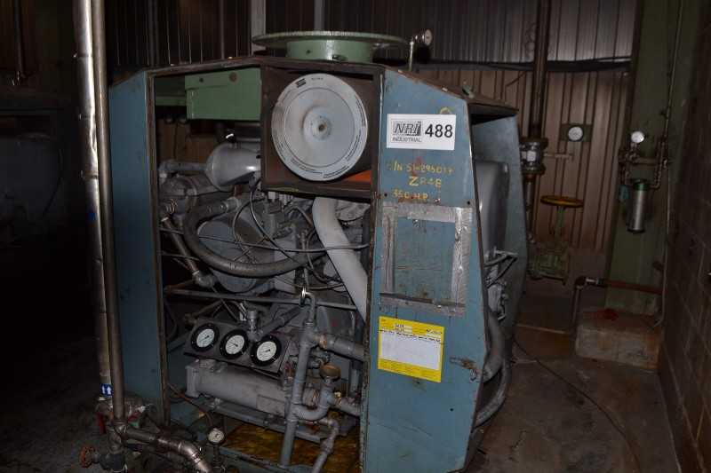 ATLAS COPCO ZR4B 2-STAGE ROTARY SCREW AIR COMPRESSOR 1200CFM 150PSI - MISCELLANEOUS