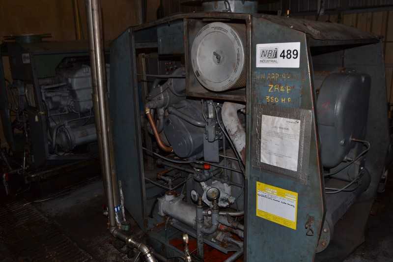 ATLAS COPCO ZR4B 2-STAGE ROTARY SCREW AIR COMPRESSOR 1200CFM 150PSI - MISCELLANEOUS