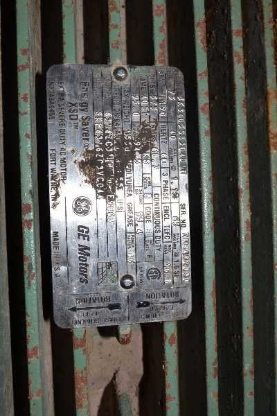 GE 5KS405SS304D10 AC MOTOR 75HP 405TS 575V 1190RPM - MISCELLANEOUS