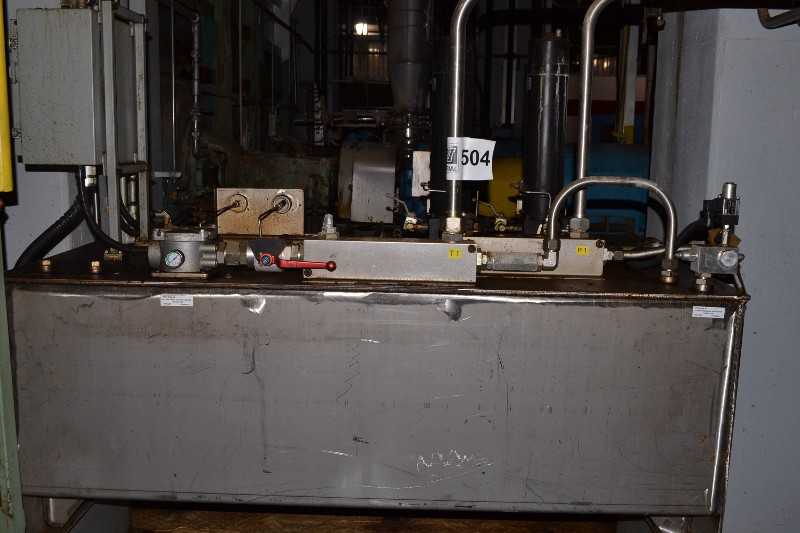 HYDRAULIC POWER UNIT WITH HYDRAULIC PUMPS, BALDOR/WEG AC MOTORS - 3&50HP, FILTERS, VALVES, HEAT EXCHANGERS - MISCELLANEOUS