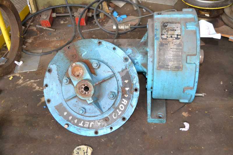 ROTO-JET RGB-111 S-484 HIGH PRESSURE CENTRIFUGAL PUMP 2X2 100GPM IRON - MISCELLANEOUS