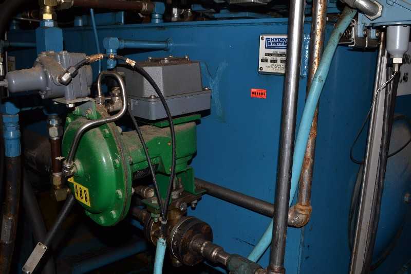 HYDRAULIC POWER UNIT WITH VICKERS HYDRAULIC PUMPS/VALVES, AC MOTORS, FILTERS, FISHER CONTROL VALVES, HEAT EXCHANGERS - MISCELLANEOUS
