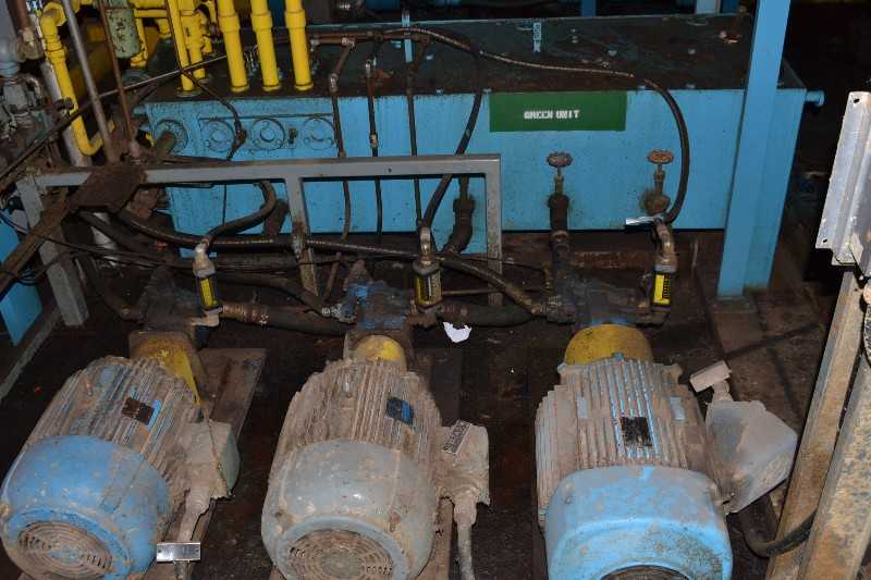HYDRAULIC POWER UNIT WITH VICKERS HYDRAULIC PUMPS/VALVES, AC MOTORS - MISCELLANEOUS