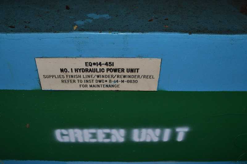 HYDRAULIC POWER UNIT WITH VICKERS HYDRAULIC PUMPS/VALVES, AC MOTORS - MISCELLANEOUS