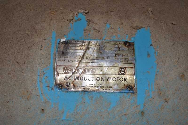 WESTINGHOUSE HSA AC MOTOR 300HP 2300V 506Z 1780RPM - MISCELLANEOUS