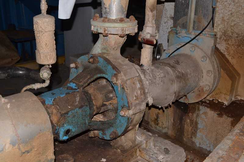 ALLIS CHALMERS PWO 6X4X14 STAINLESS CENTRIFUGAL PUMP 600GPM 56FT HEAD - MISCELLANEOUS