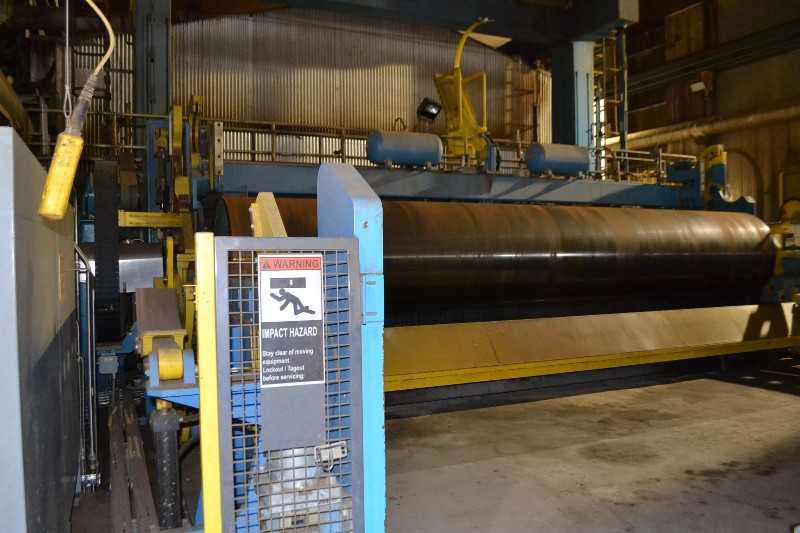 METSO WINDER REEL WITH GEARBOXES, MOTORS, PNEUMATIC/HYDRAULIC CABINET - BELOIT REEL INSTALLED IN 2010, 6 REEL SPOOLS, 2 DRUM WINDER - MISCELLANEOUS