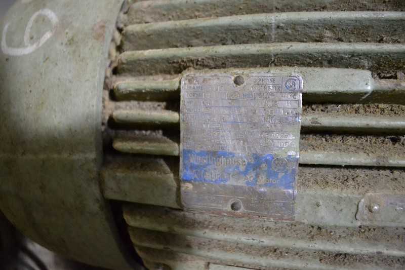 IRON CENTRIFUGAL PUMP, WESTINGHOUSE HSB 7.5HP 254T 1165RPM 575V AC MOTOR - MISCELLANEOUS
