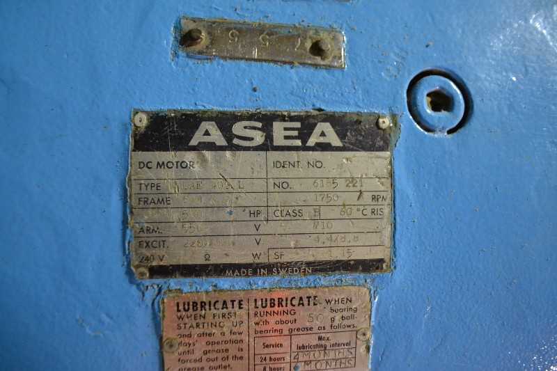 ASEA LAE-400L DC MOTOR 500HP 550V 1750RPM 684A FRAME - MISCELLANEOUS