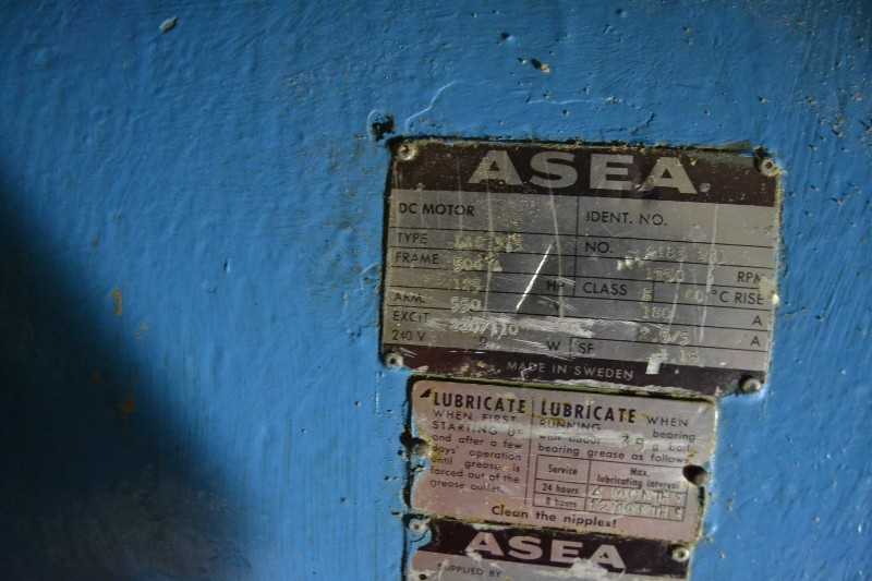 ASEA LAC-315 DC MOTOR 125HP 550V 504A FRAME 1750RPM - MISCELLANEOUS