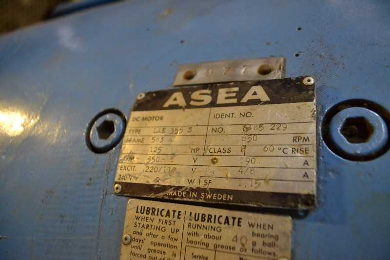 ASEA DC MOTOR - MISCELLANEOUS