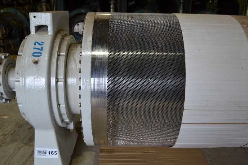COUCH ROLL STAINLESS SHELL 30FT #270 PAPER MACHINE ROLL - MISCELLANEOUS