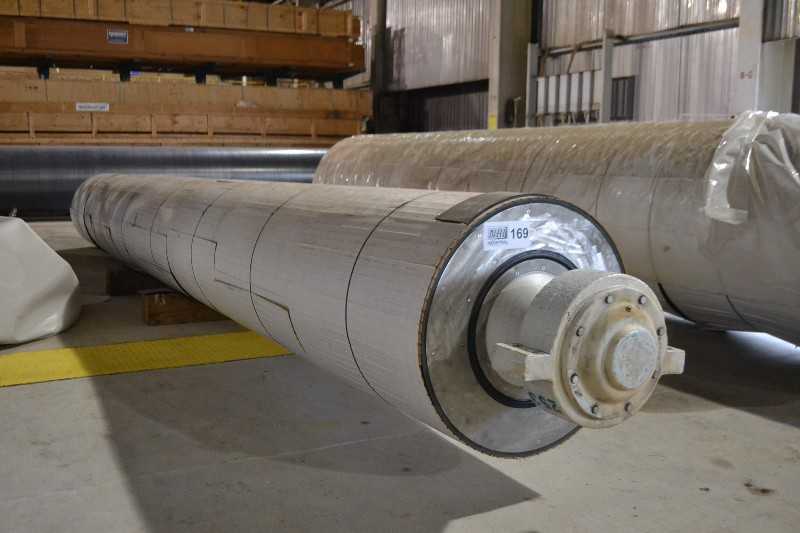 BREAST ROLL - CORNER ROLL TOP WIRE (SOUTH) STAINLESS SHELL, COMPOSITE COVER 29FT #253 PAPER MACHINE ROLL - MISCELLANEOUS