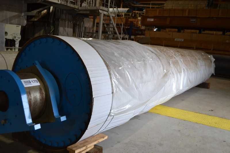 DRYER ROLL CAST STEEL 29FT PAPER MACHINE ROLL - MISCELLANEOUS