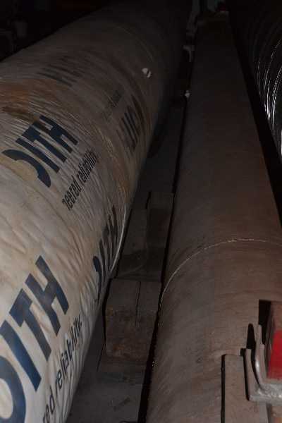 LOWER POCKER GUIDE ROLL 29FT STEEL SHELL PAPER MACHINE ROLL (SPARE) - MISCELLANEOUS