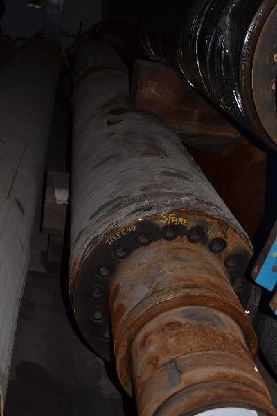 TOP CALENDER ROLL - ROLL STORAGE AREA 30FT STEEL SHELL PAPER MACHINE ROLL (SPARE) - MISCELLANEOUS
